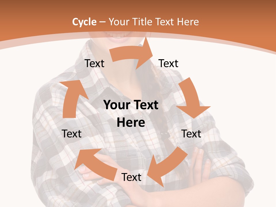 Business Smile Workman PowerPoint Template