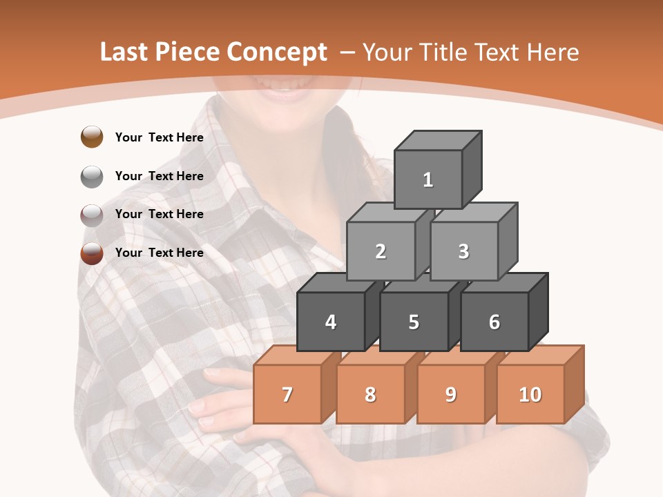 Business Smile Workman PowerPoint Template