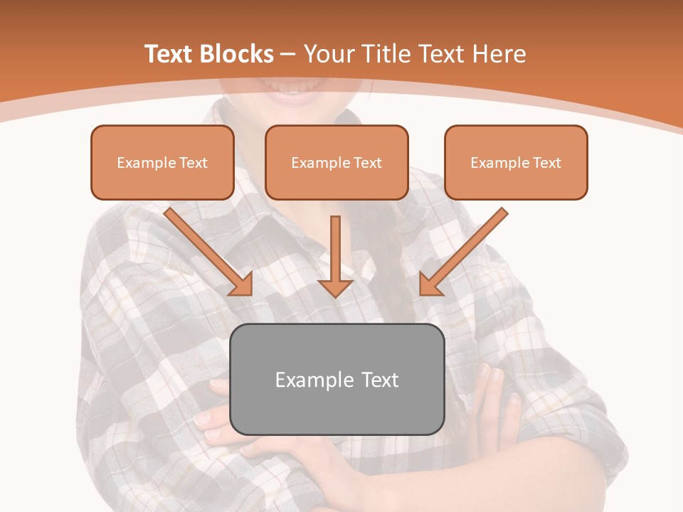 Business Smile Workman PowerPoint Template