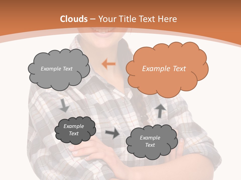 Business Smile Workman PowerPoint Template