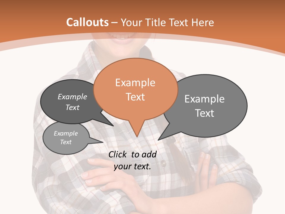 Business Smile Workman PowerPoint Template