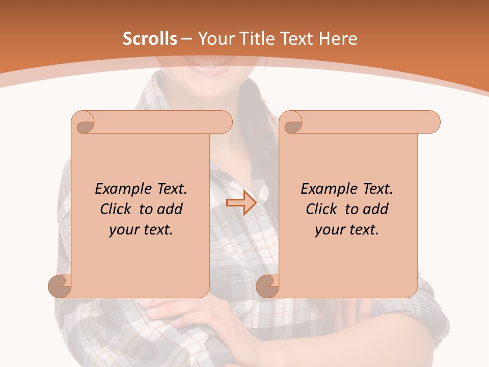 Business Smile Workman PowerPoint Template