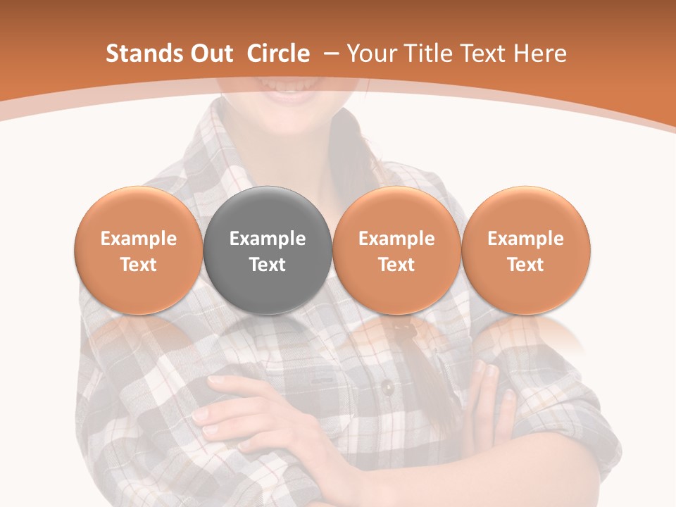 Business Smile Workman PowerPoint Template