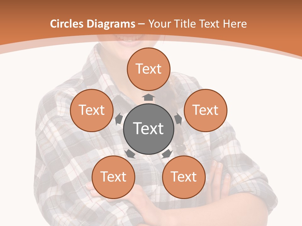 Business Smile Workman PowerPoint Template