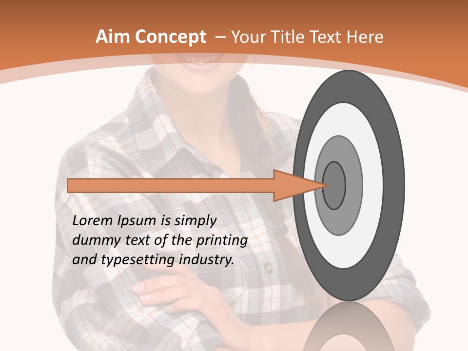 Business Smile Workman PowerPoint Template