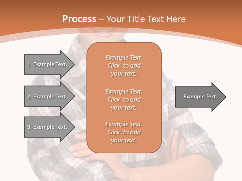Business Smile Workman PowerPoint Template