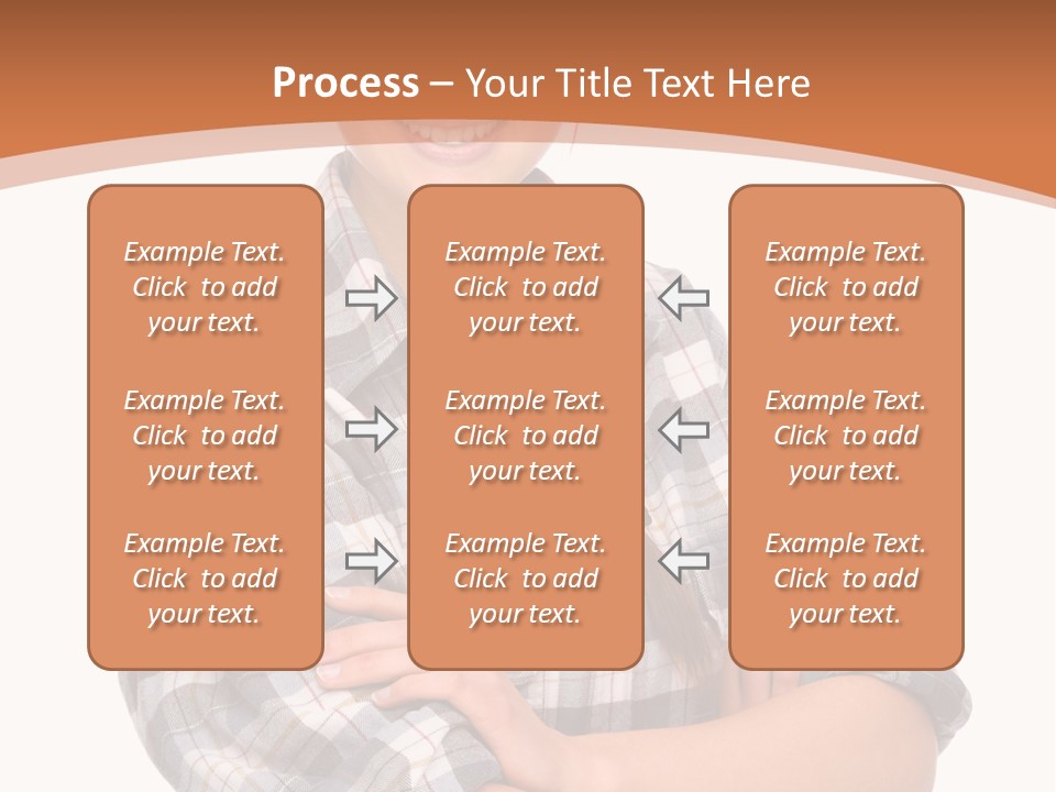 Business Smile Workman PowerPoint Template