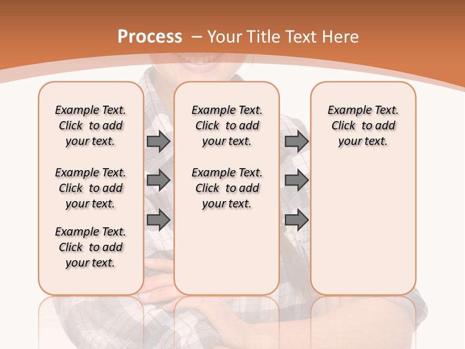 Business Smile Workman PowerPoint Template