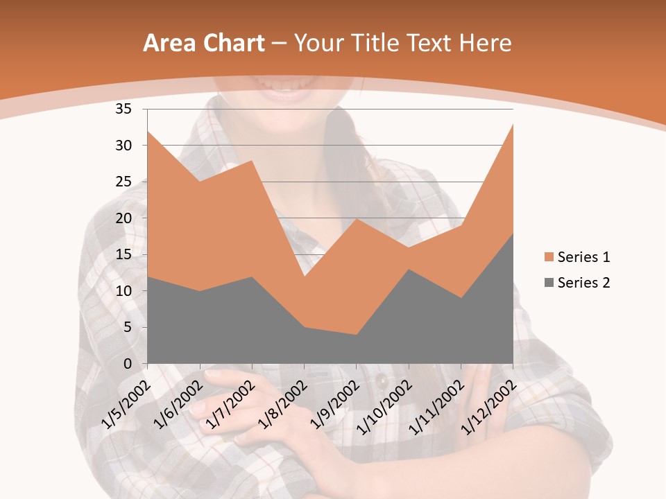 Business Smile Workman PowerPoint Template