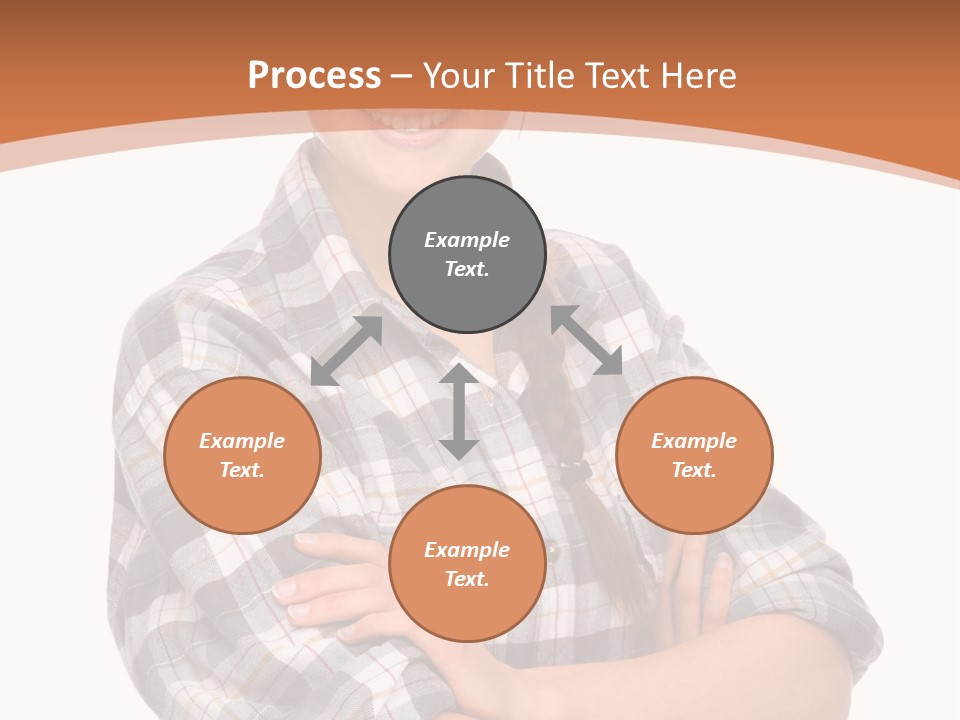 Business Smile Workman PowerPoint Template