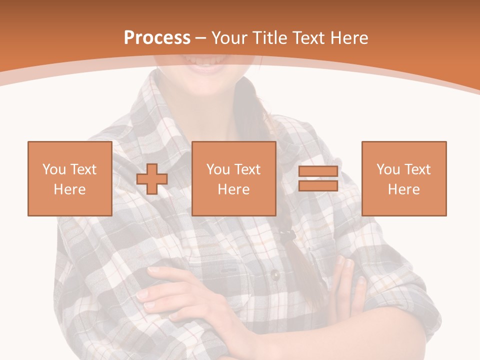Business Smile Workman PowerPoint Template