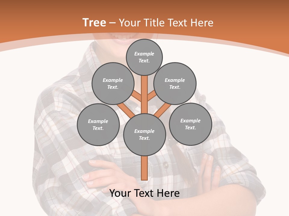 Business Smile Workman PowerPoint Template