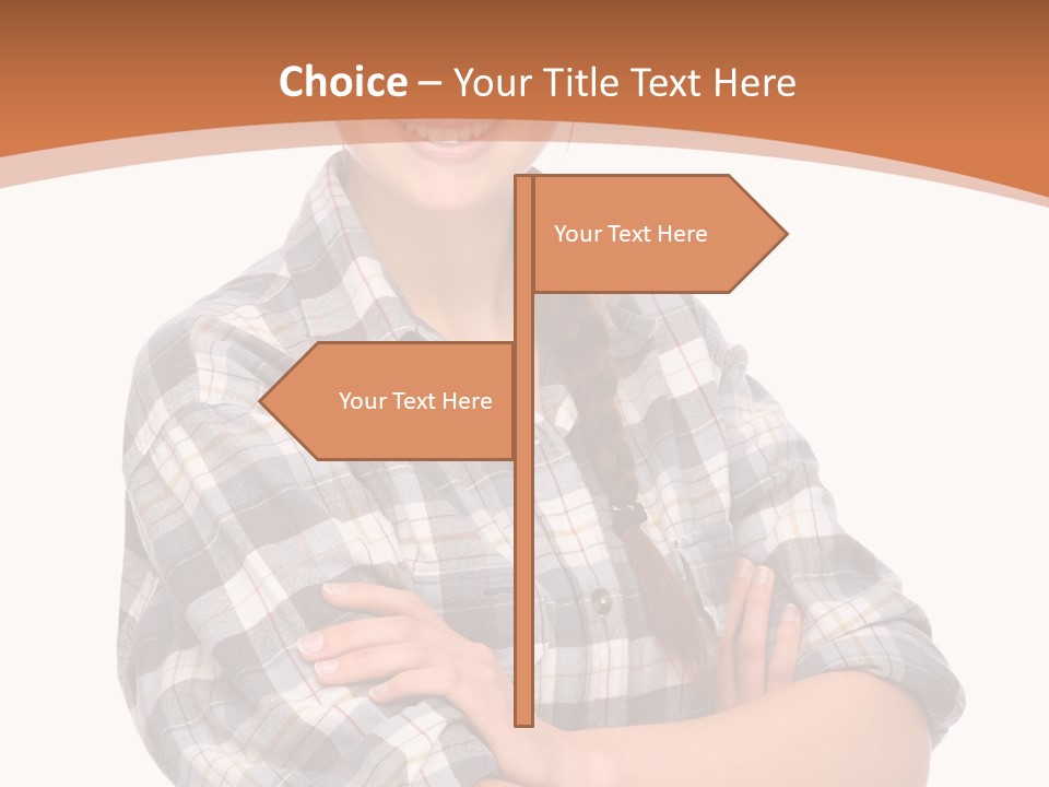 Business Smile Workman PowerPoint Template