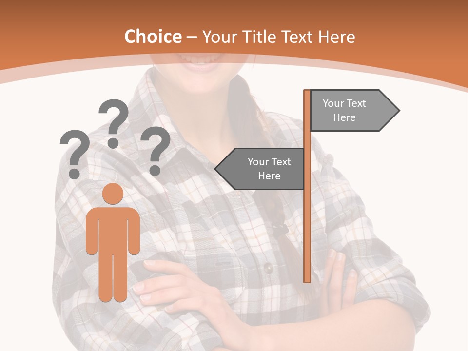 Business Smile Workman PowerPoint Template