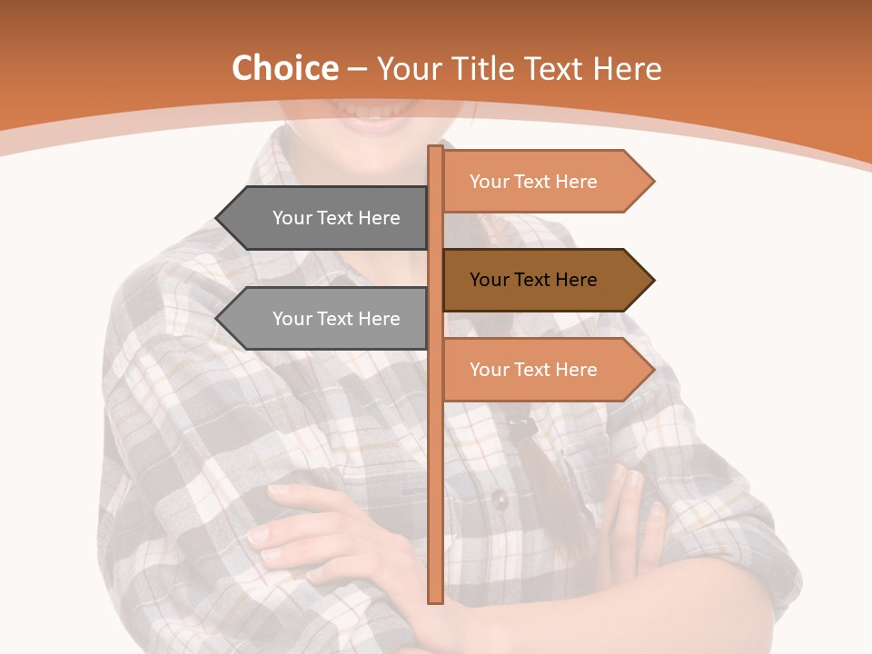 Business Smile Workman PowerPoint Template