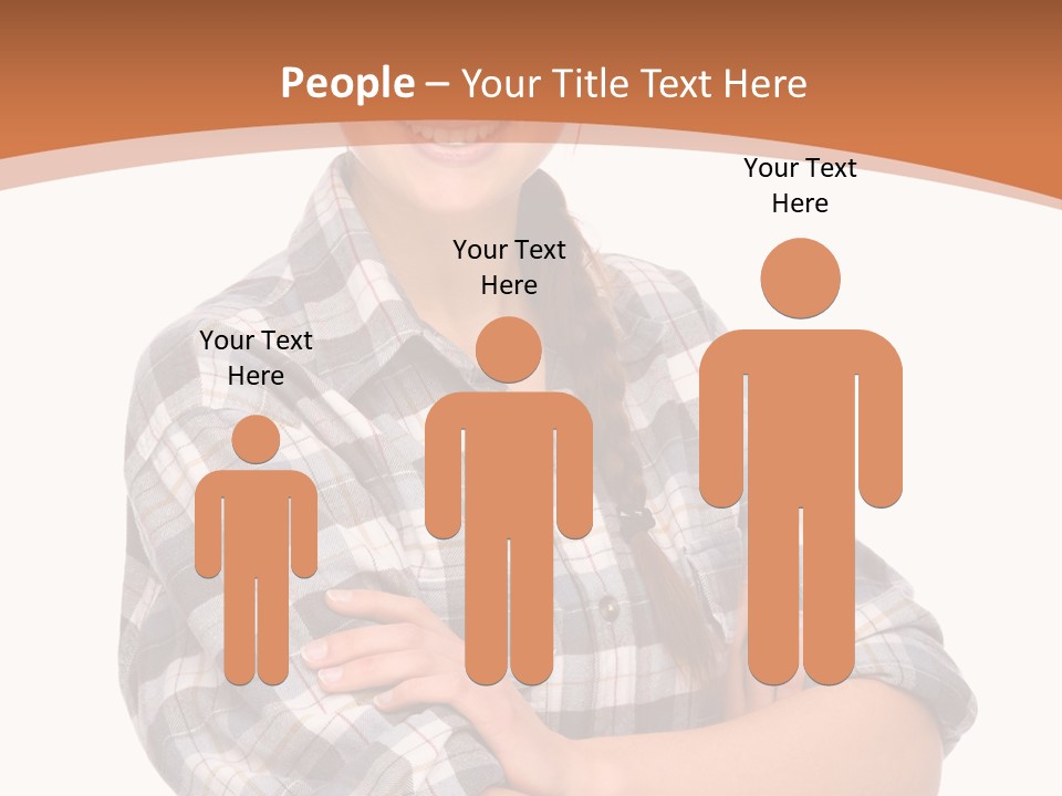 Business Smile Workman PowerPoint Template