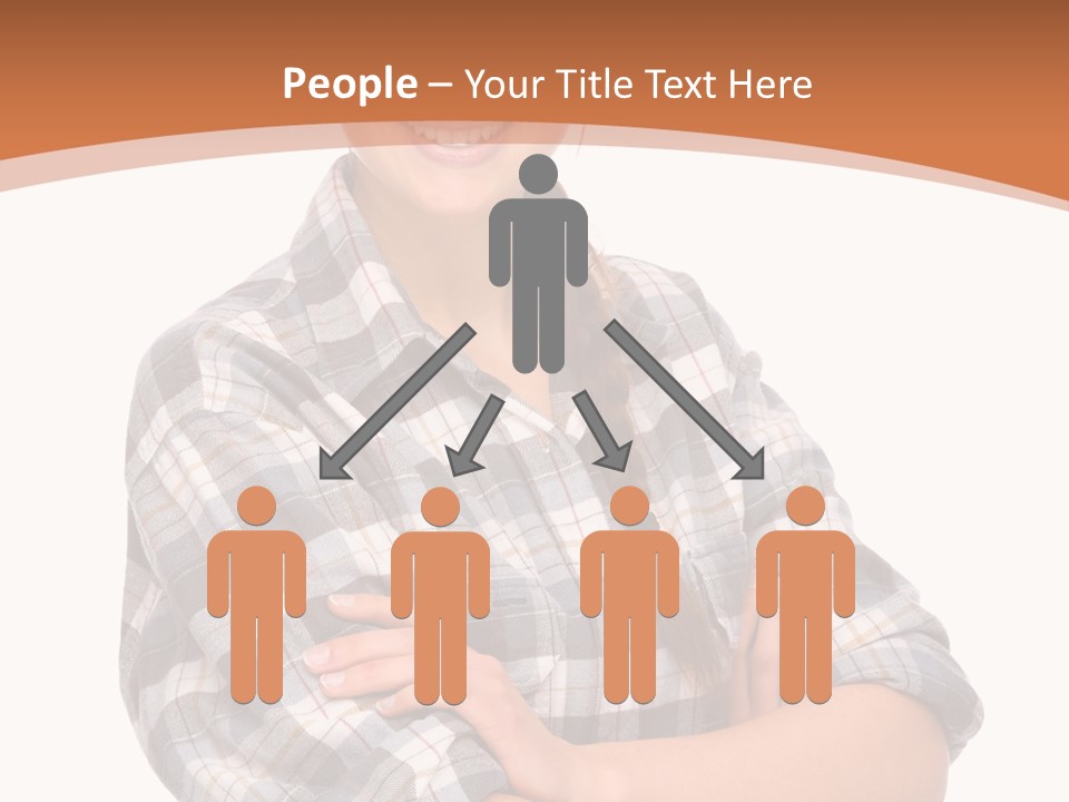 Business Smile Workman PowerPoint Template