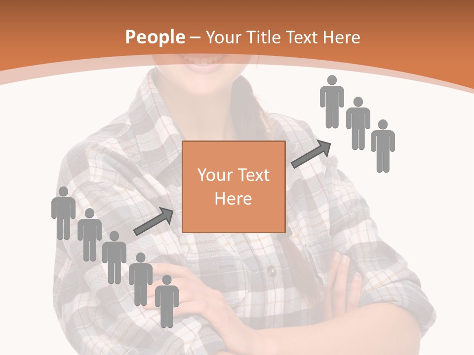 Business Smile Workman PowerPoint Template