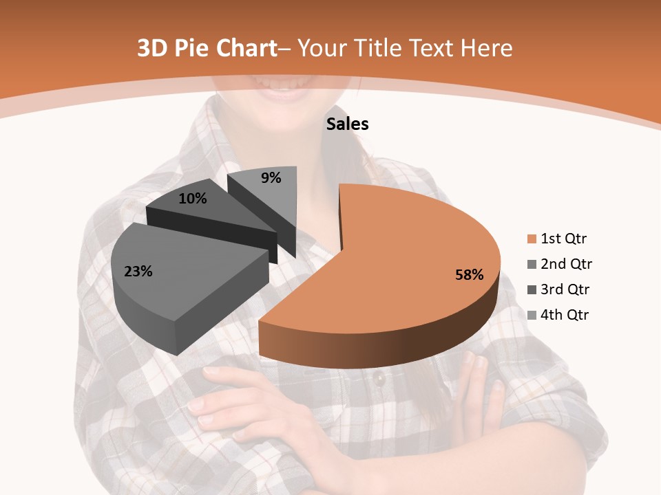 Business Smile Workman PowerPoint Template