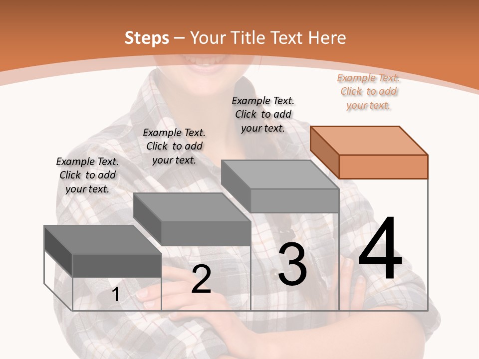 Business Smile Workman PowerPoint Template