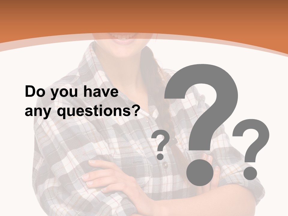 Business Smile Workman PowerPoint Template