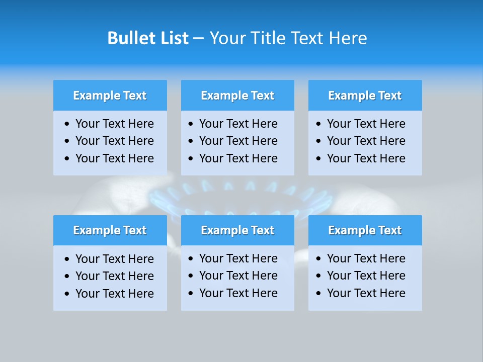 Power Fossil Heat PowerPoint Template