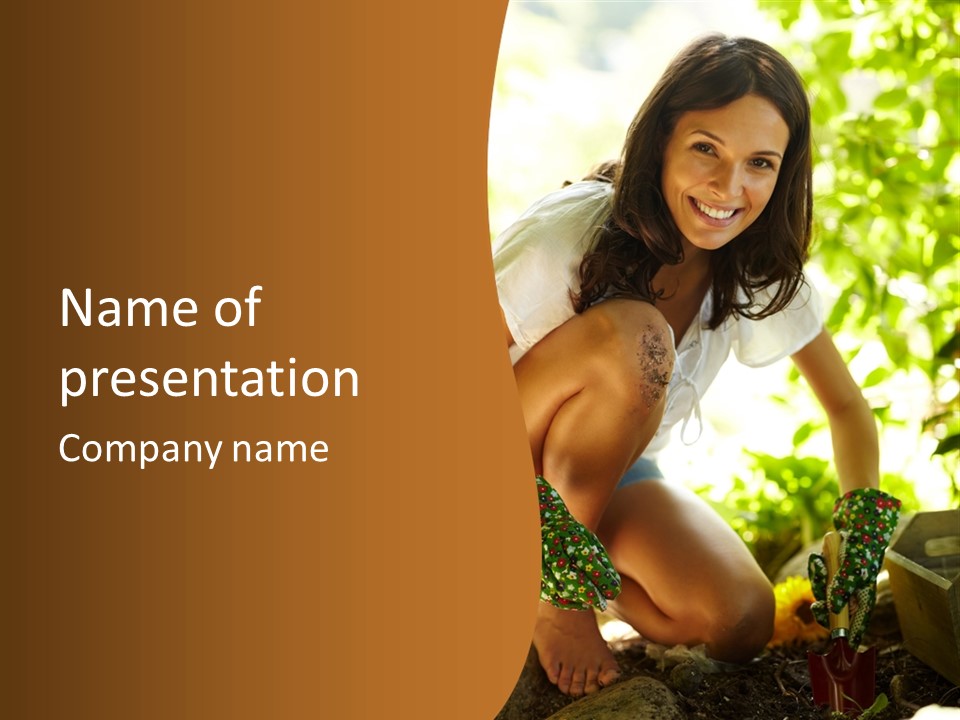 Writing Corporation People PowerPoint Template