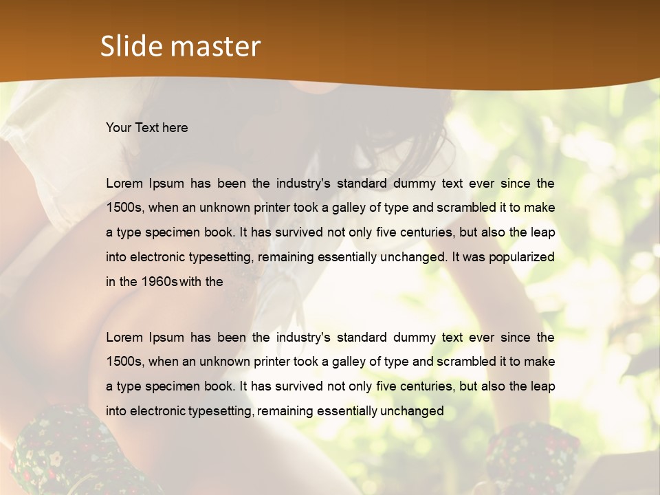 Writing Corporation People PowerPoint Template