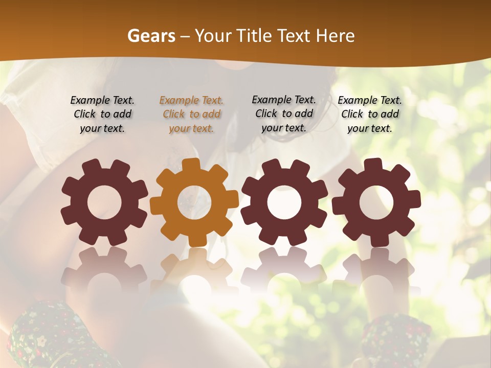 Writing Corporation People PowerPoint Template