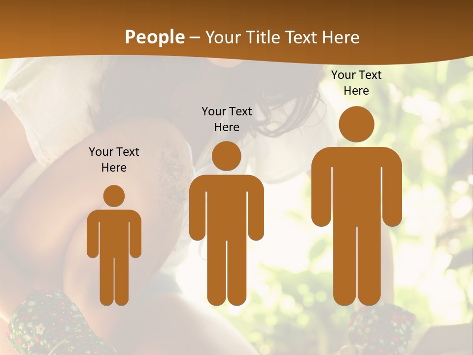 Writing Corporation People PowerPoint Template