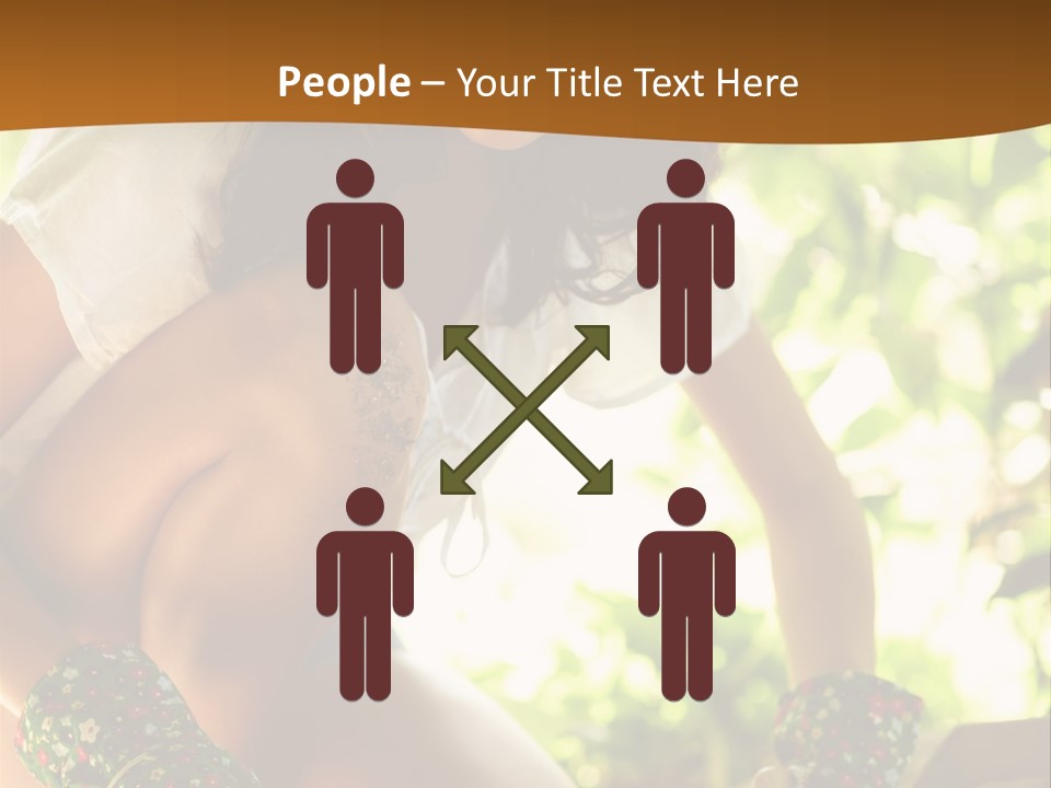 Writing Corporation People PowerPoint Template