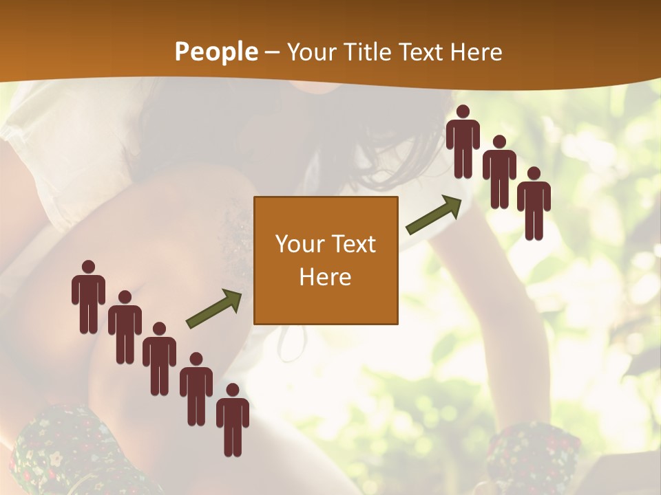 Writing Corporation People PowerPoint Template