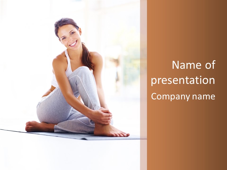 Trategy Writing Character PowerPoint Template