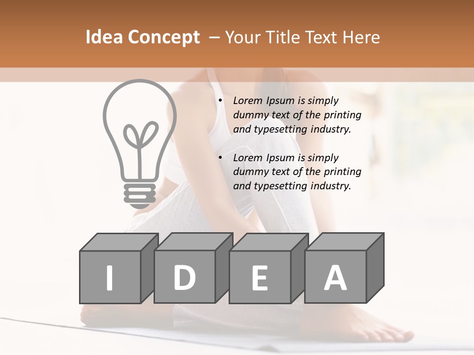 Trategy Writing Character PowerPoint Template