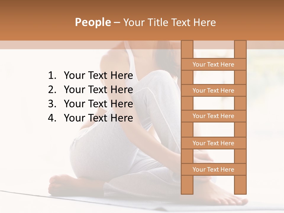 Trategy Writing Character PowerPoint Template