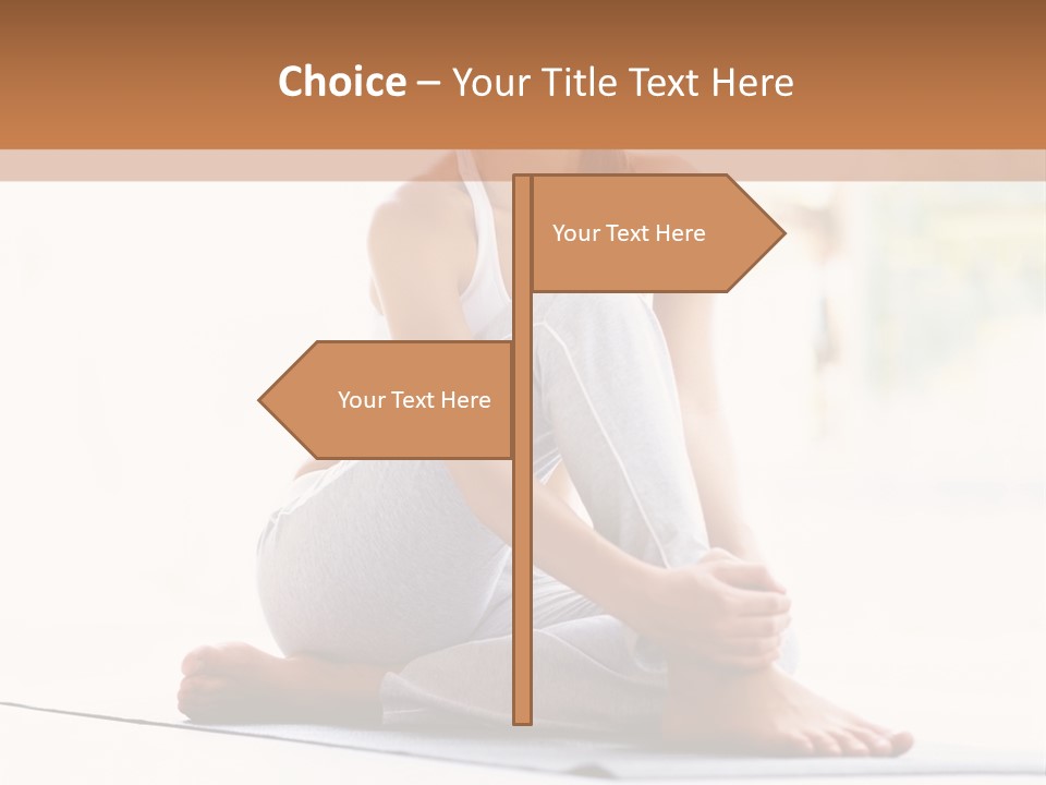 Trategy Writing Character PowerPoint Template