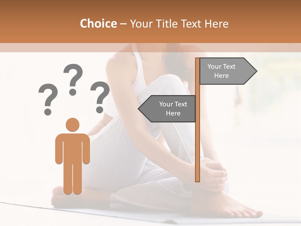 Trategy Writing Character PowerPoint Template