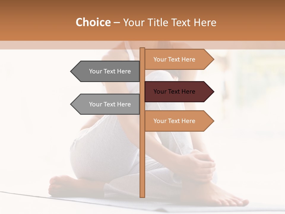 Trategy Writing Character PowerPoint Template