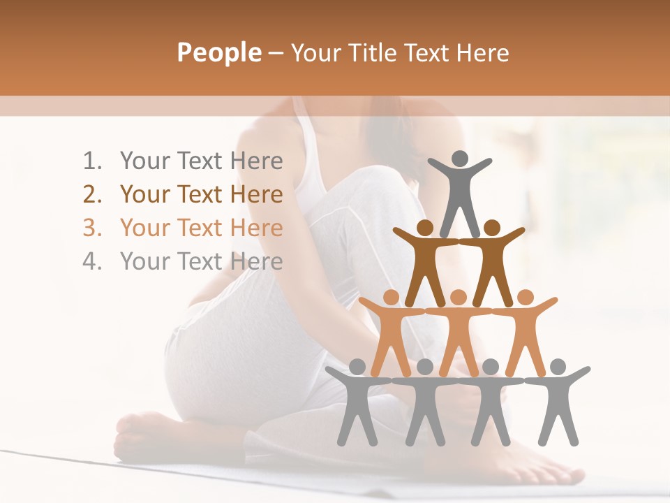 Trategy Writing Character PowerPoint Template