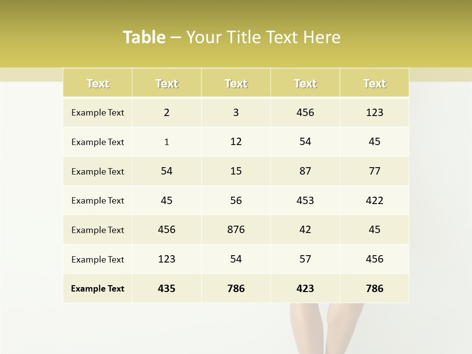 Chair Di Cu Ion Company PowerPoint Template