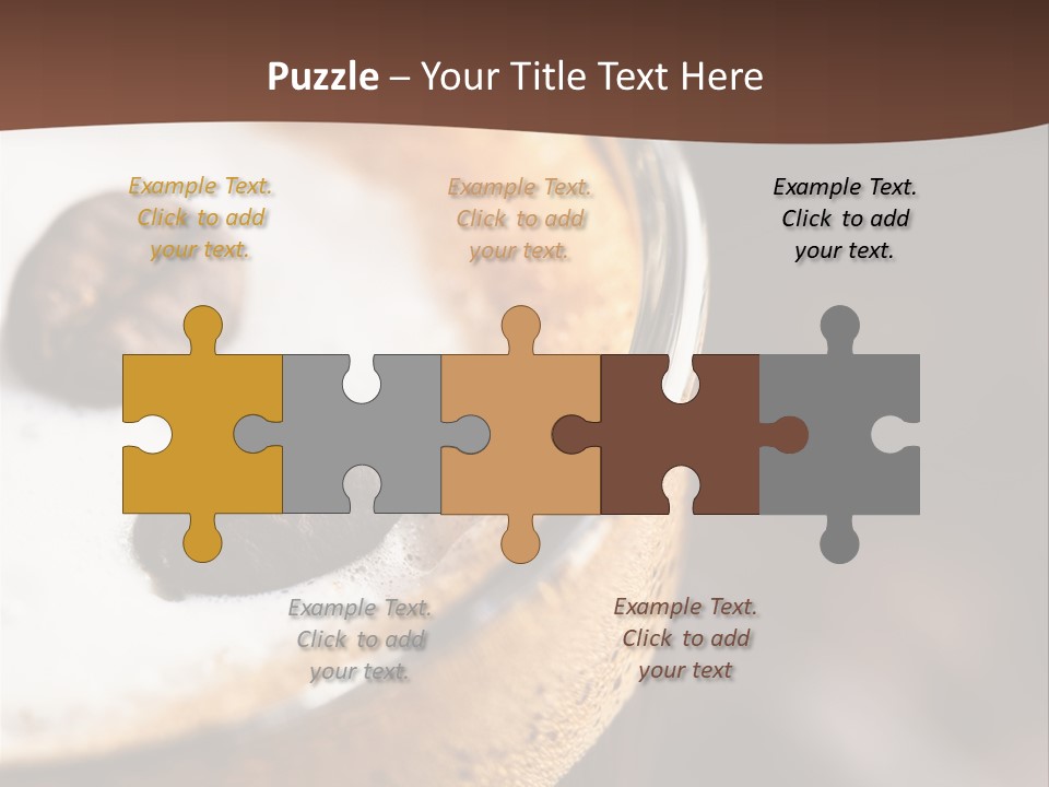 Drink Close Delicious PowerPoint Template