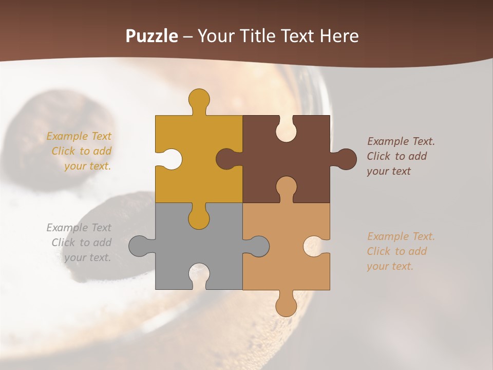 Drink Close Delicious PowerPoint Template