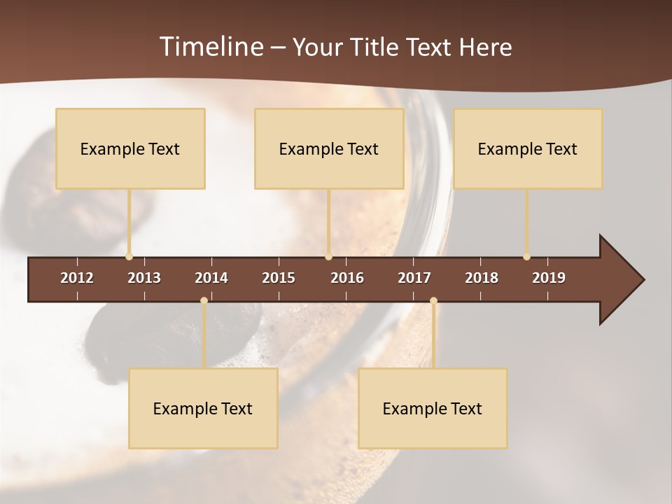 Drink Close Delicious PowerPoint Template