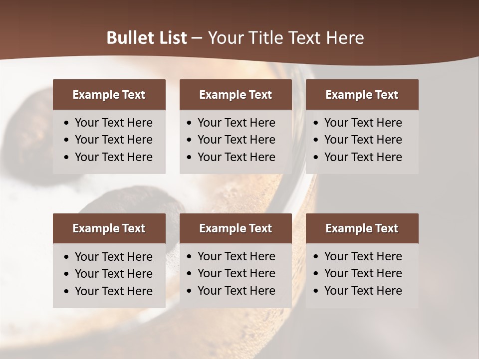 Drink Close Delicious PowerPoint Template