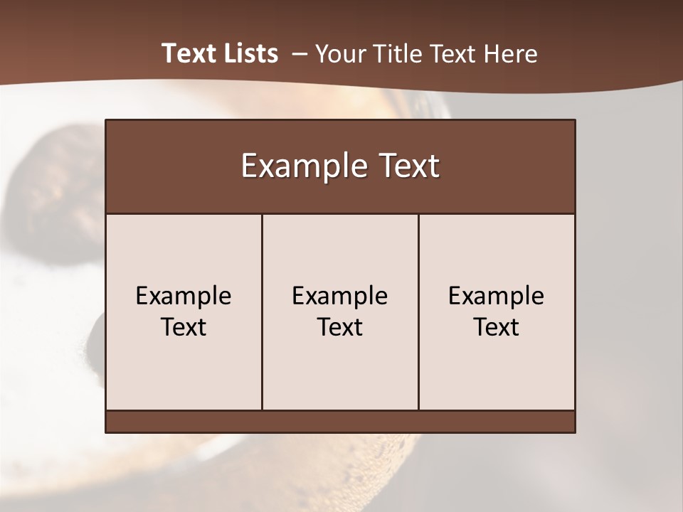 Drink Close Delicious PowerPoint Template