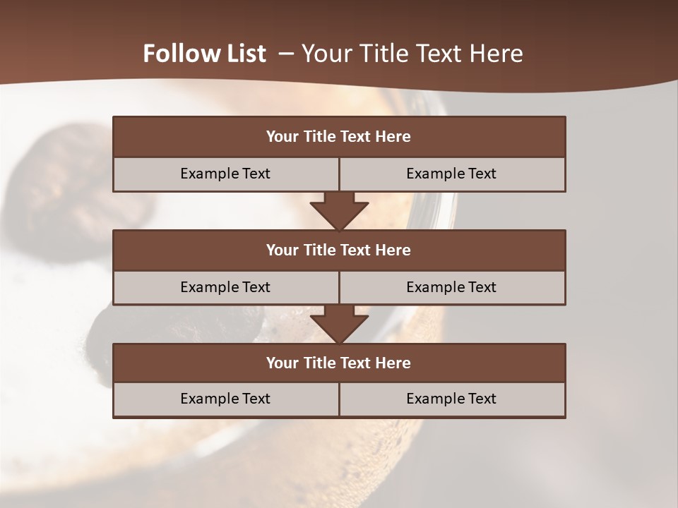 Drink Close Delicious PowerPoint Template