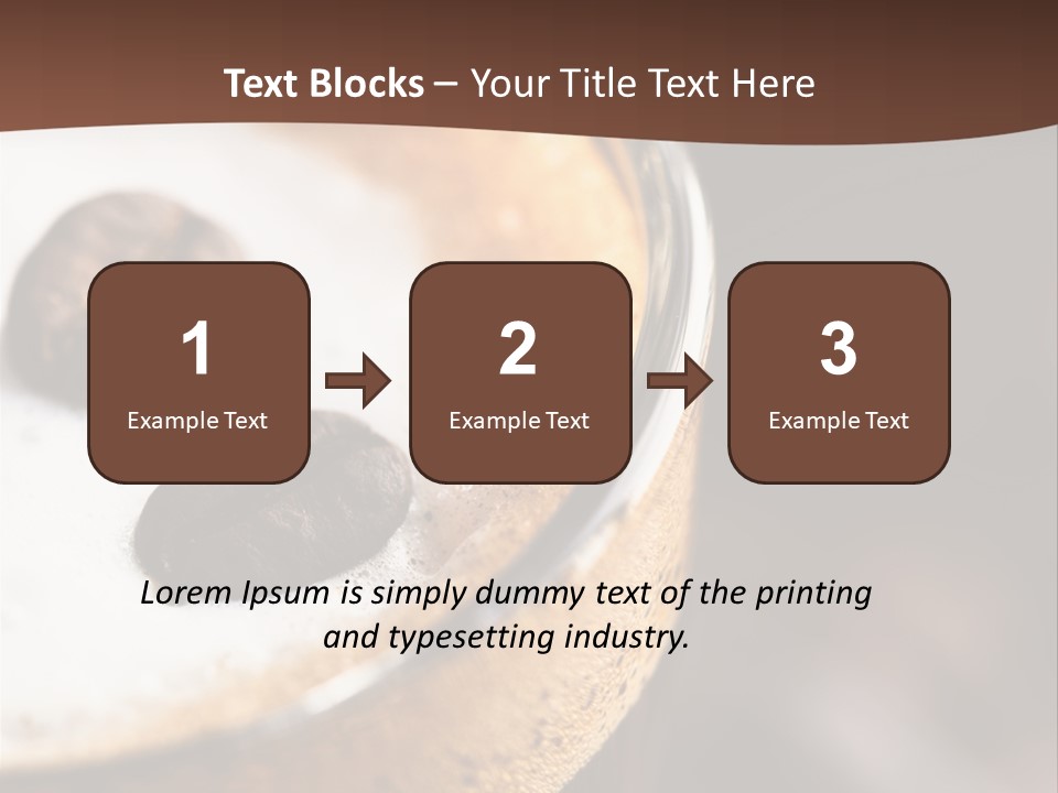 Drink Close Delicious PowerPoint Template