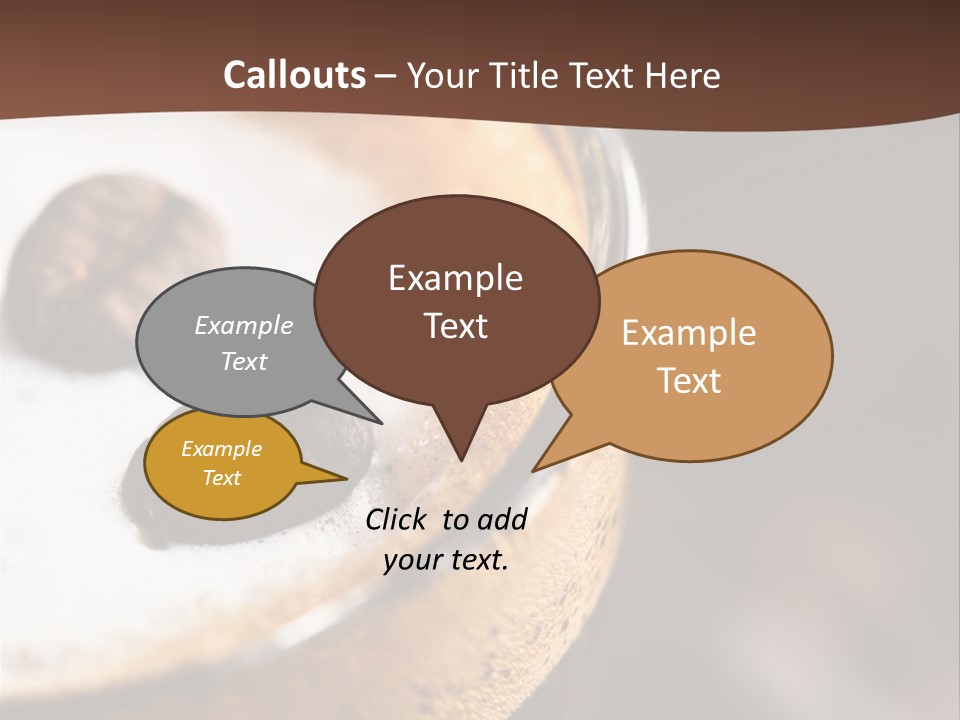 Drink Close Delicious PowerPoint Template