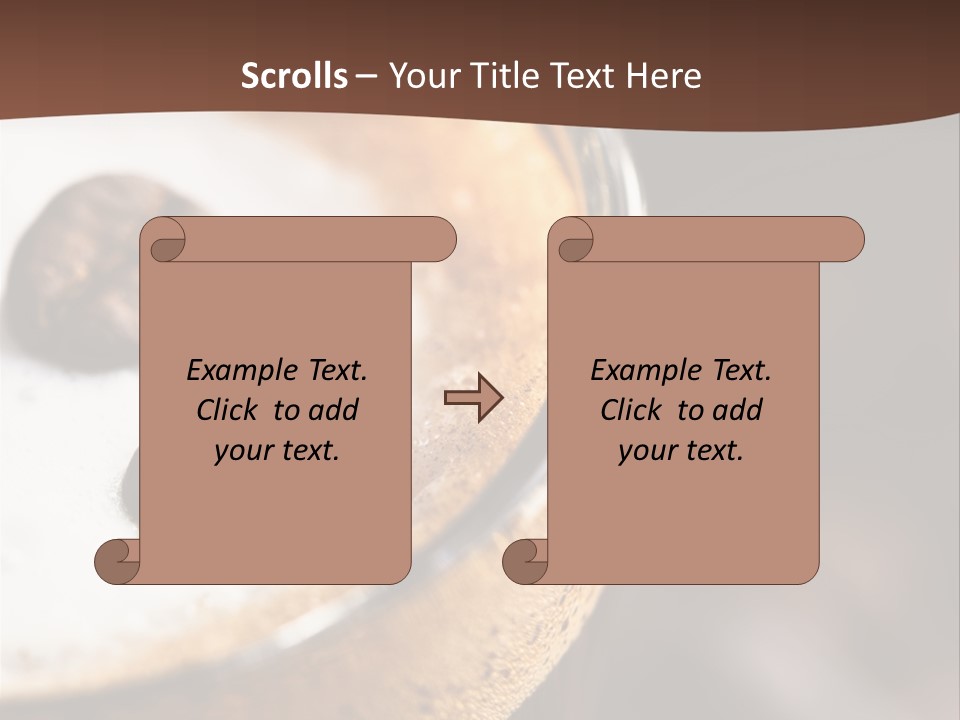 Drink Close Delicious PowerPoint Template
