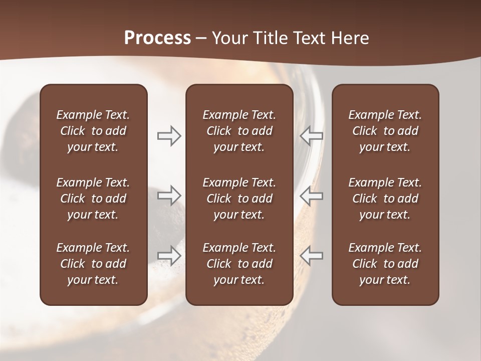 Drink Close Delicious PowerPoint Template